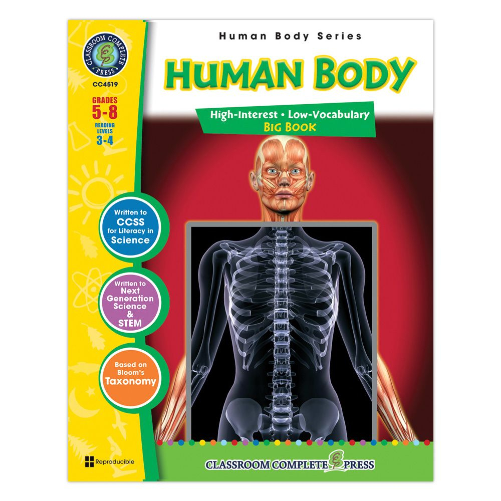 Human Body Series: Human Body Lesson Plans - Big Book - Life