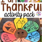 I Am Thankful Activities For Preschool, Pre K, And