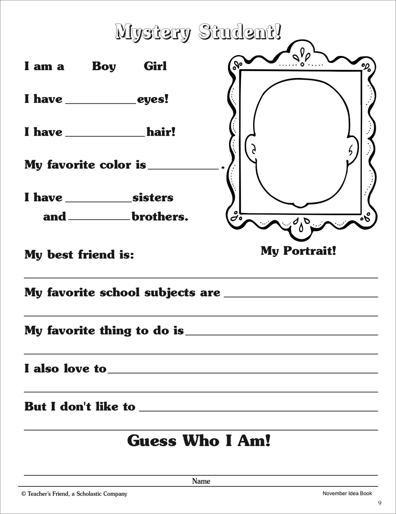 Ideas For Parent Communication - Scholastic Printables