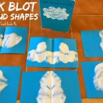 Ink Blot Cloud Shapes: Craft For Little Cloud Book