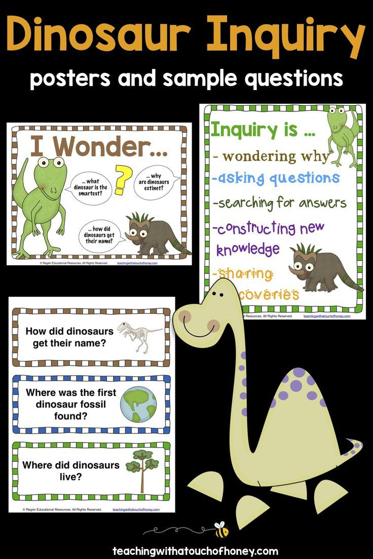 Inquiry Based Learning Projects - Dinosaurs Project With