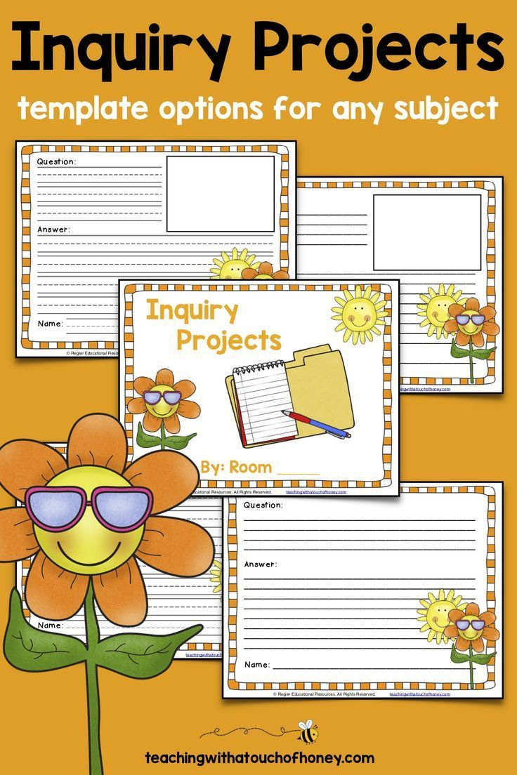 Inquiry Based Learning Projects - For Any Subject Area