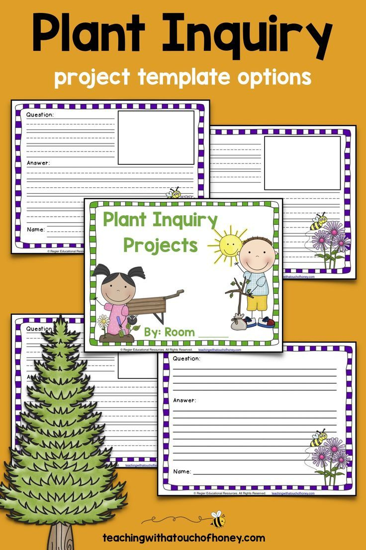Inquiry Based Learning Projects - Plants Project With Sample