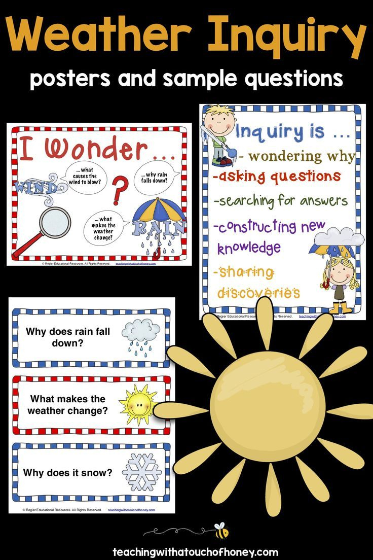 Inquiry Based Learning Projects - Weather Project With