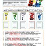 Inside Out   Feelings And Emotions   English Esl Worksheets