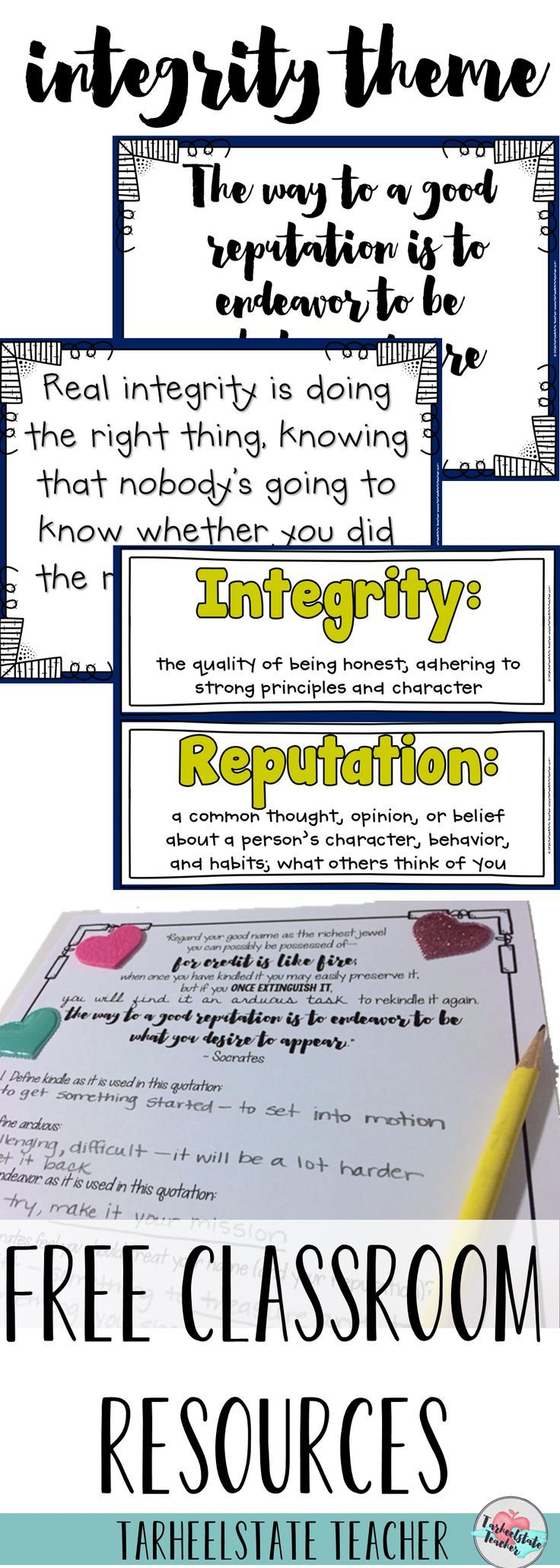 Integrity Themed Morning Meeting Resources For Character