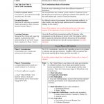 Interactive Lecture Lesson Plan Template