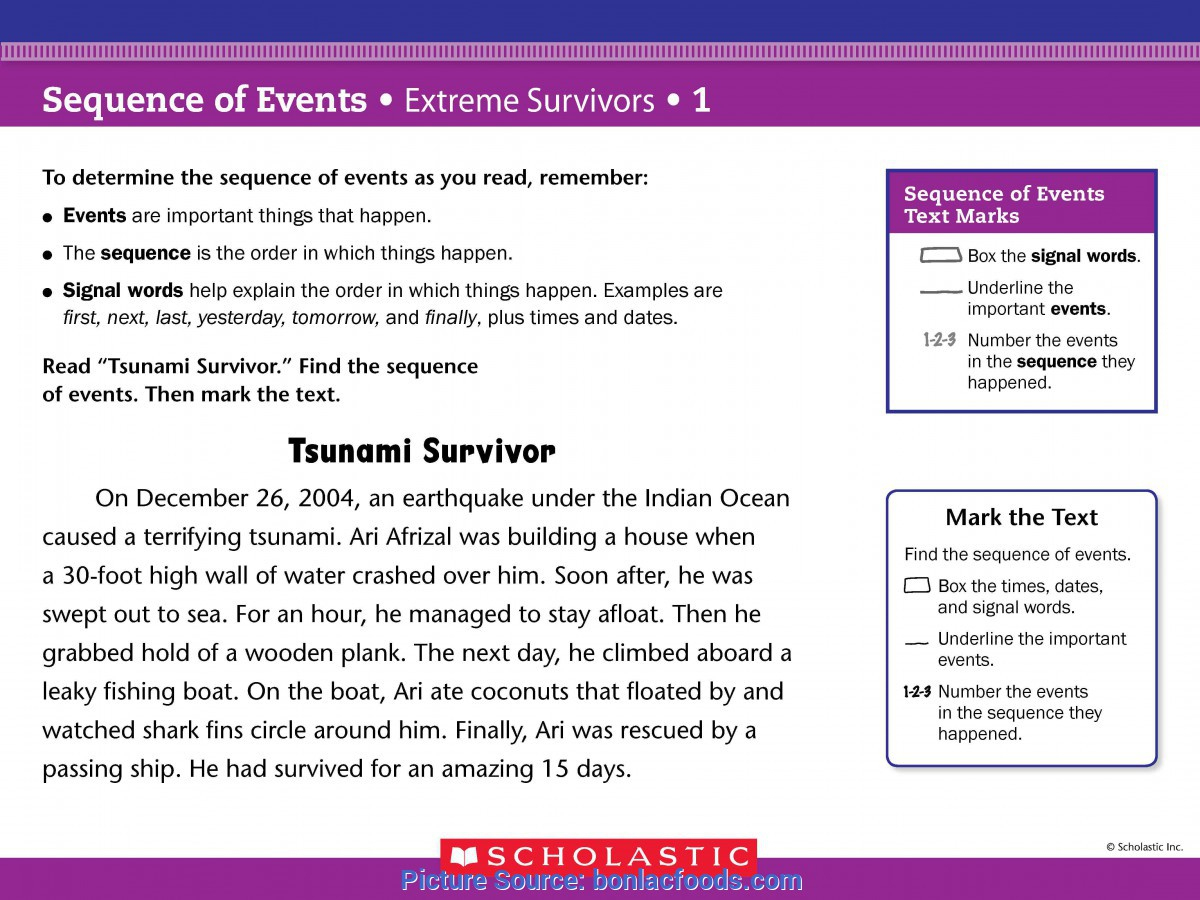 Interesting 3Rd Grade Lesson Plans On Sequencing Sequencing