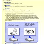 Interesting Phonemic Awareness Lesson Plans First Grade The
