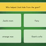 Jack And The Beanstalk Reading Comprehension | Game
