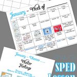 January Lesson Plans For Special Education | Life Skills
