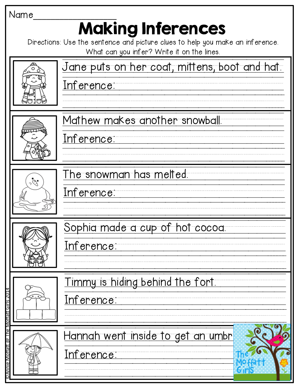 January No Prep Math And Literacy (2Nd Grade) | 3Rd Grade