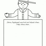 Johnny Appleseed Writing Prompt | Preschool Writing, Johnny