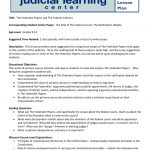 Judicial Learning Center – Lesson Plan