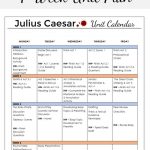 Julius Caesar Unit Plan With Lessons And Google Links For