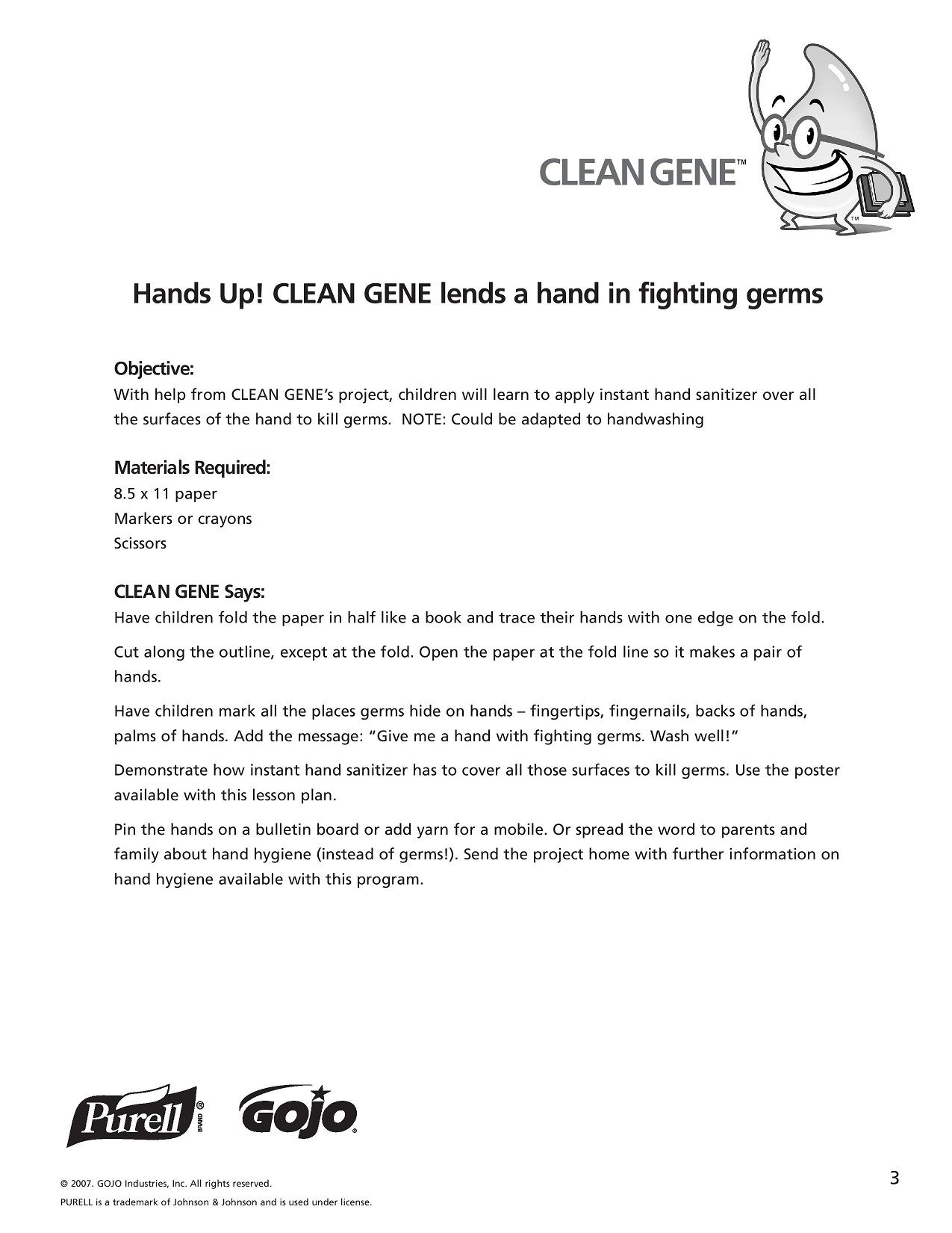 K-5 Hand Hygiene Lesson Plans And Worksheets | Hygiene