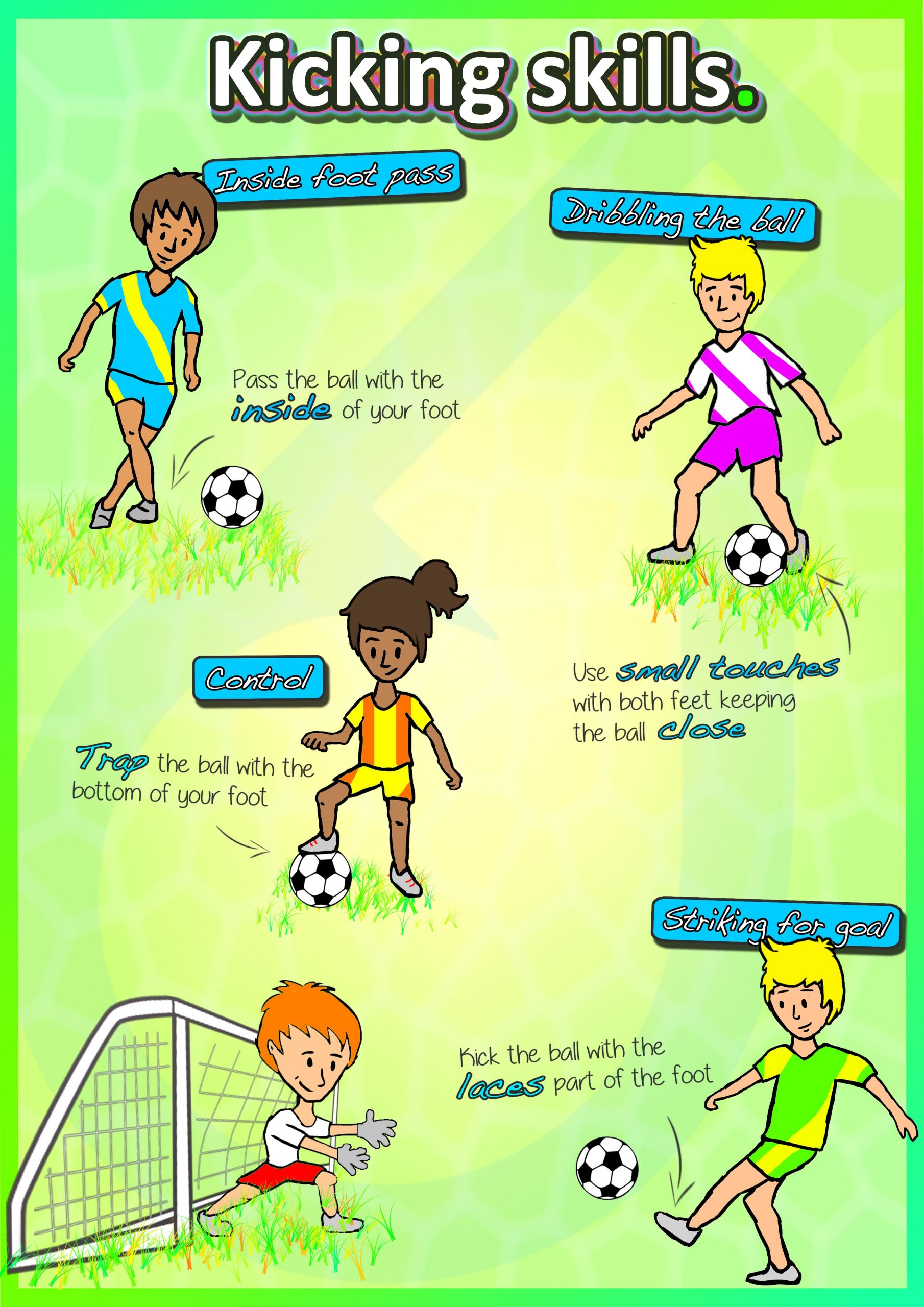 Kicking And Soccer Skills To Teach Your Kindergarten Pe