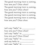 Kids Love This Train Themed Hello Song! #preschoolmusic