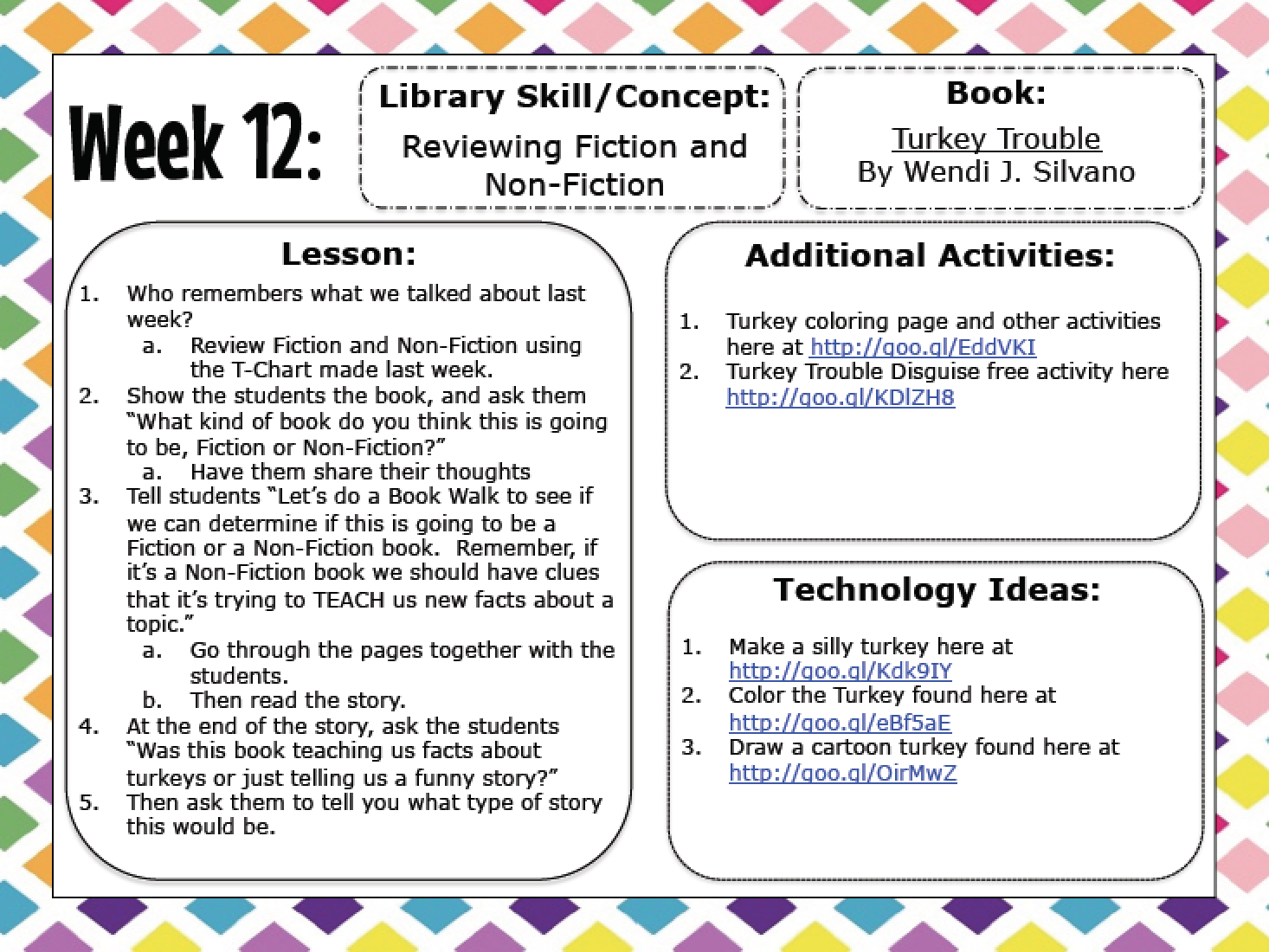 Kinder Literacy Lesson Plans | Library Lesson Plans, Library