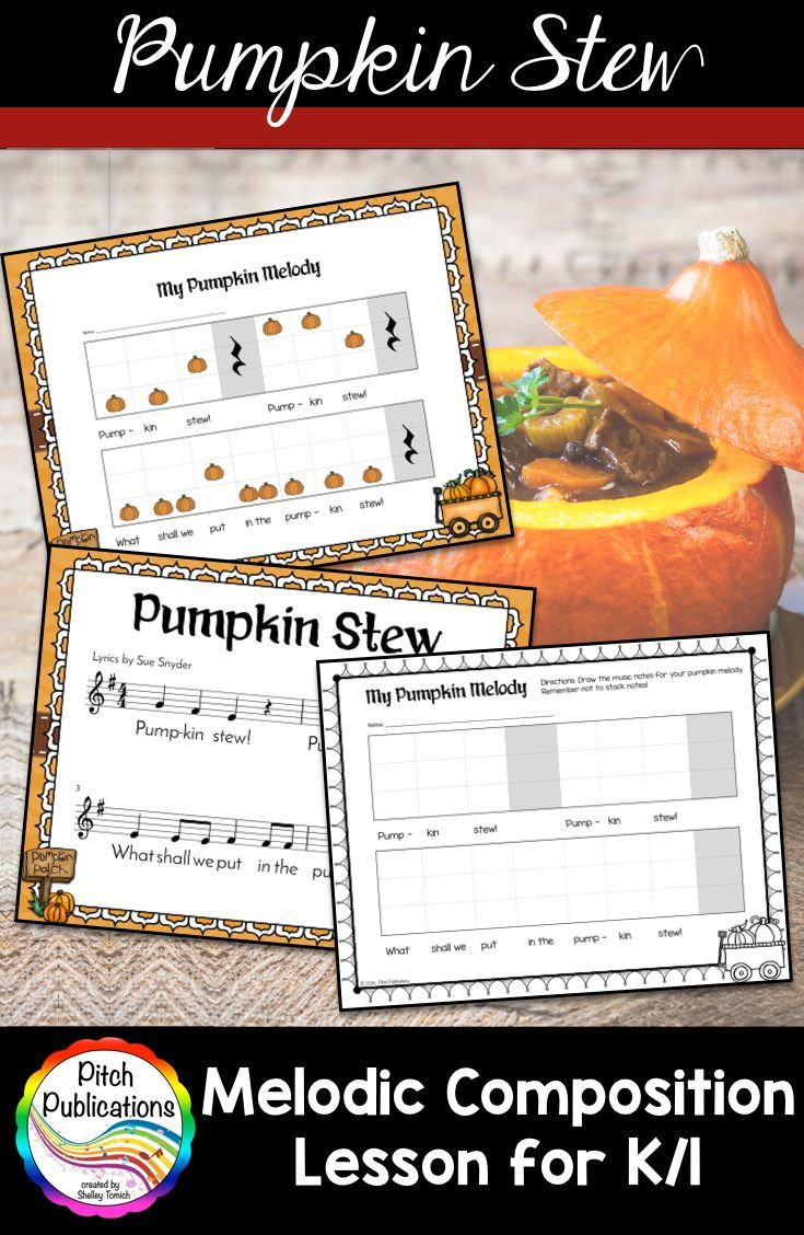 Kindergarten/1St Grade Music Lesson - Pitch/melody