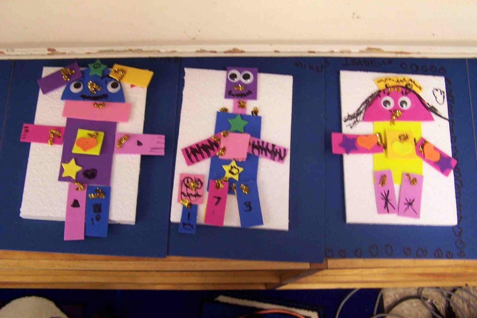 Kindergarten 2D Shape Robots (With Images) | Kindergarten