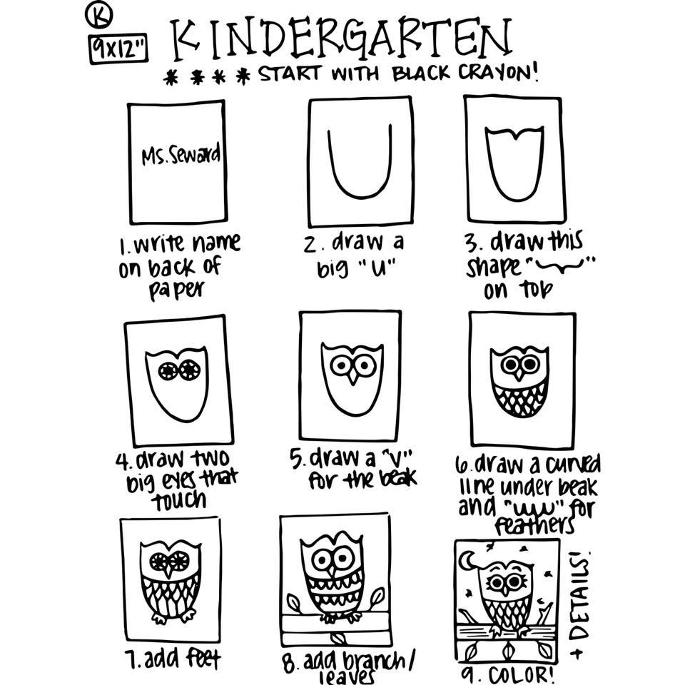 Kindergarten Sub Plans | Kindergarten Drawing, Art Lessons