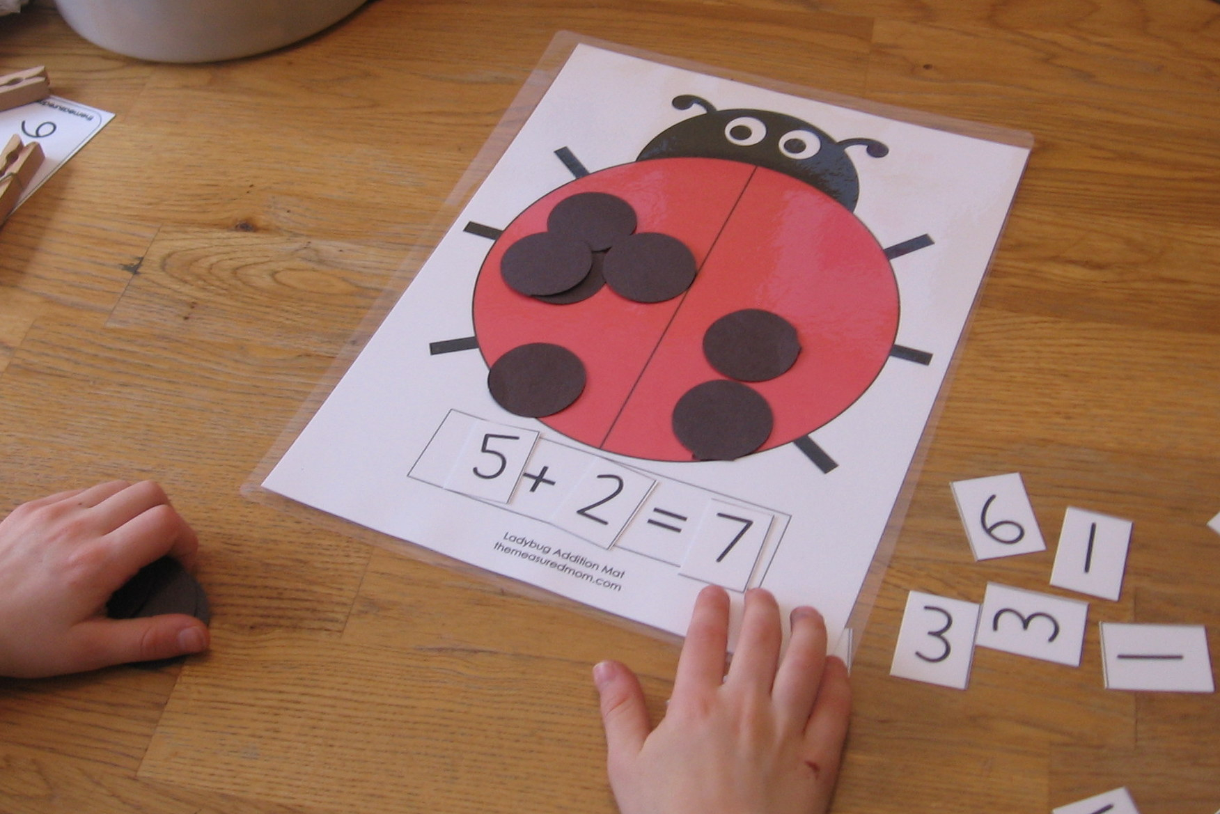 Ladybug Math For Preschool, Kindergarten &amp;amp; 1St Grade - The