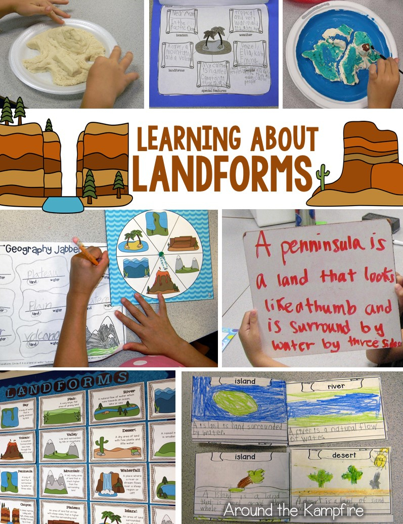 Learning About Landforms - Around The Kampfire