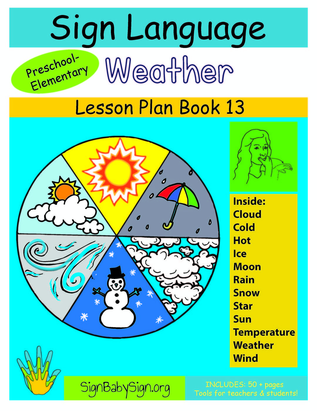 Lesson Plan Book 13 - Sign Language Weather | Lesson Plan