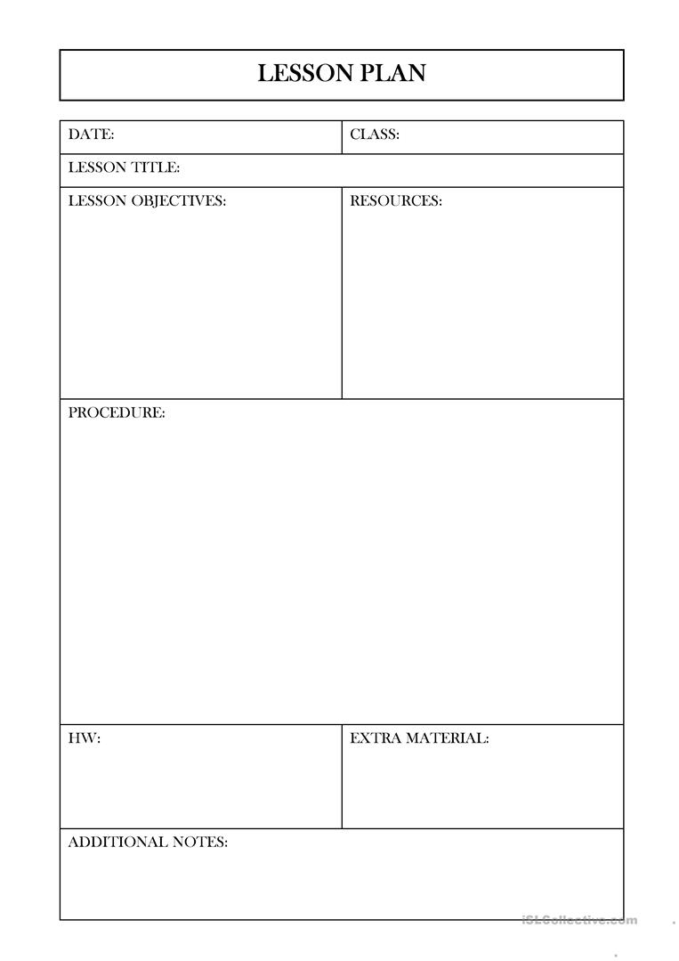 Lesson Plan - English Esl Powerpoints For Distance Learning