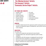 Lesson Plan Fire Prevention And Safety   Pdf Free Download