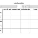 Lesson Plan Form Toddler Pictures To Pin On Pinterest