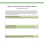 Lesson Plan Format (Word)   The Missouri Performance Assessments