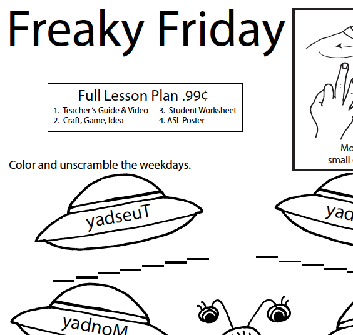 Lesson Plan- Friday | Lesson Plans, Teacher Signs, How To Plan
