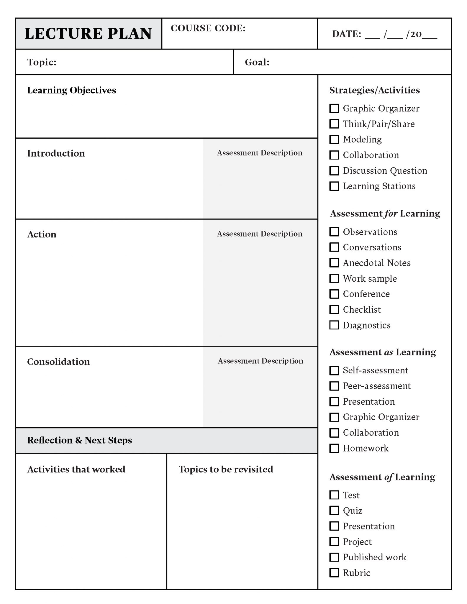 Model Lesson Plan Example Lesson Plan Model - Lesson Plans Learning