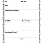 Lesson Plan Template | Guided Reading Lesson Plan Template