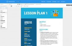 Lesson Planning Software
