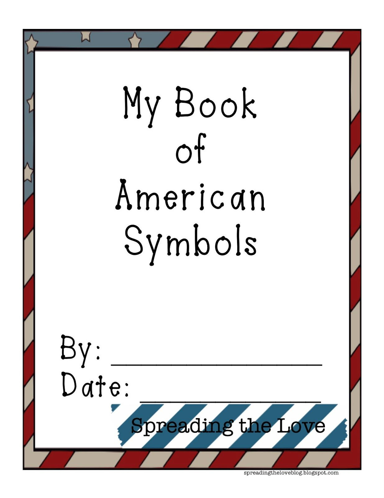 Lesson Planning {American Symbols Booklet} (With Images