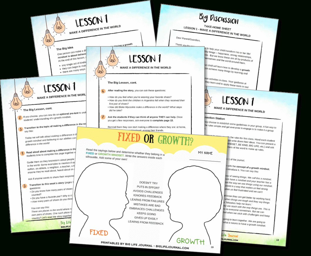 Lesson Plans Pdf (Ages 7-10) | Lesson Plan Pdf, Growth