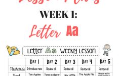 Letter A Free Weekly Lesson Plan | Preschool Lesson Plans