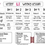 Letter L Free Preschool Weekly Lesson Plan   Letter Of The