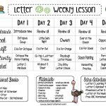 Letter O  Free Preschool Weekly Lesson Plan   Letter Of The