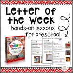 Letter Of The Week Curriculum | Letter Of The Week, Teaching