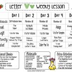 Letter V – Free Preschool Weekly Lesson Plan – Letter Of The