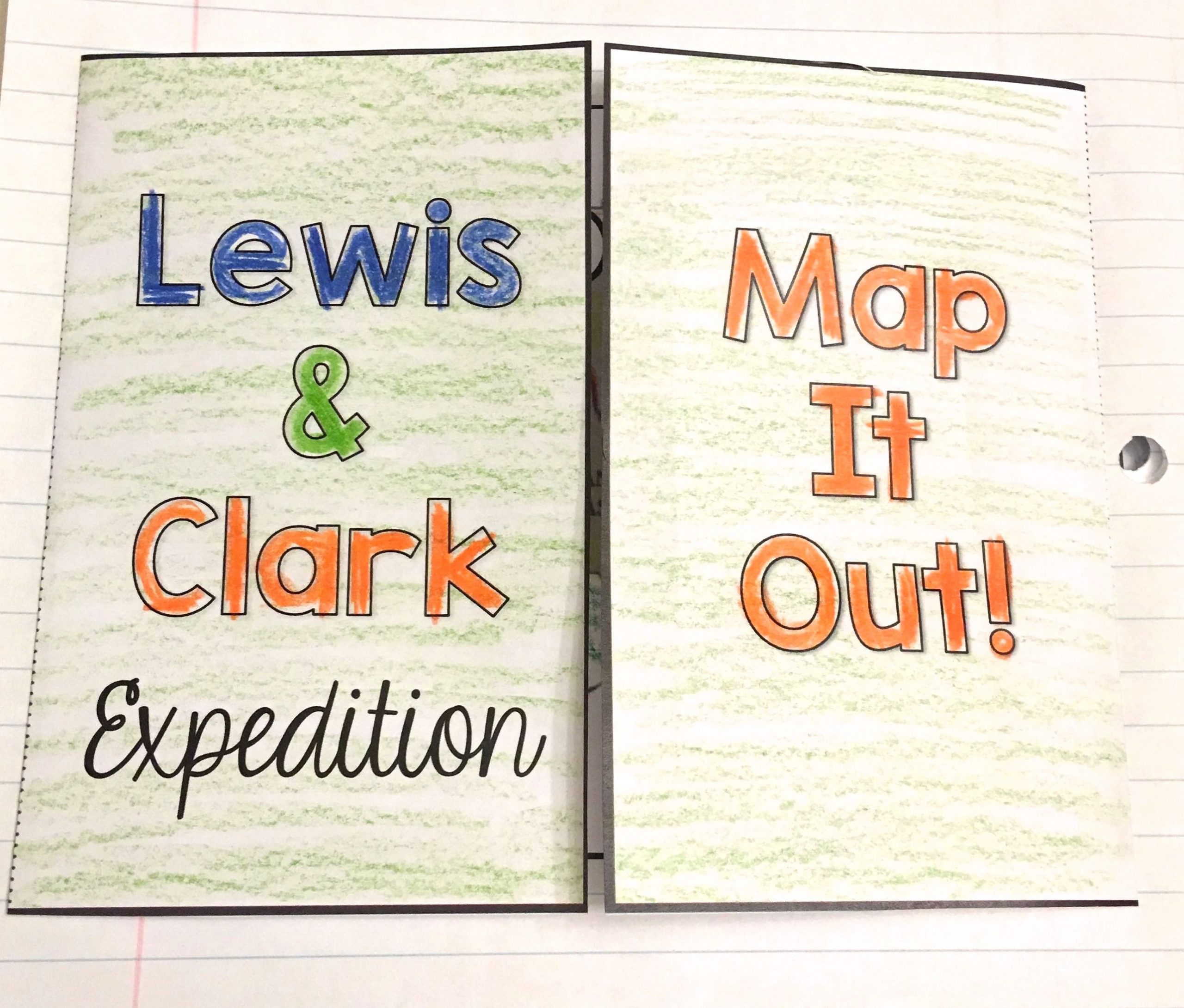 Lewis And Clark Journal And Map Activities | Lewis, Clark