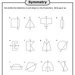 Lines Of Symmetry Worksheets | Lines Of Symmetry Worksheet