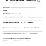 Listening Activity Worksheet | Study Skills Lessons, Active