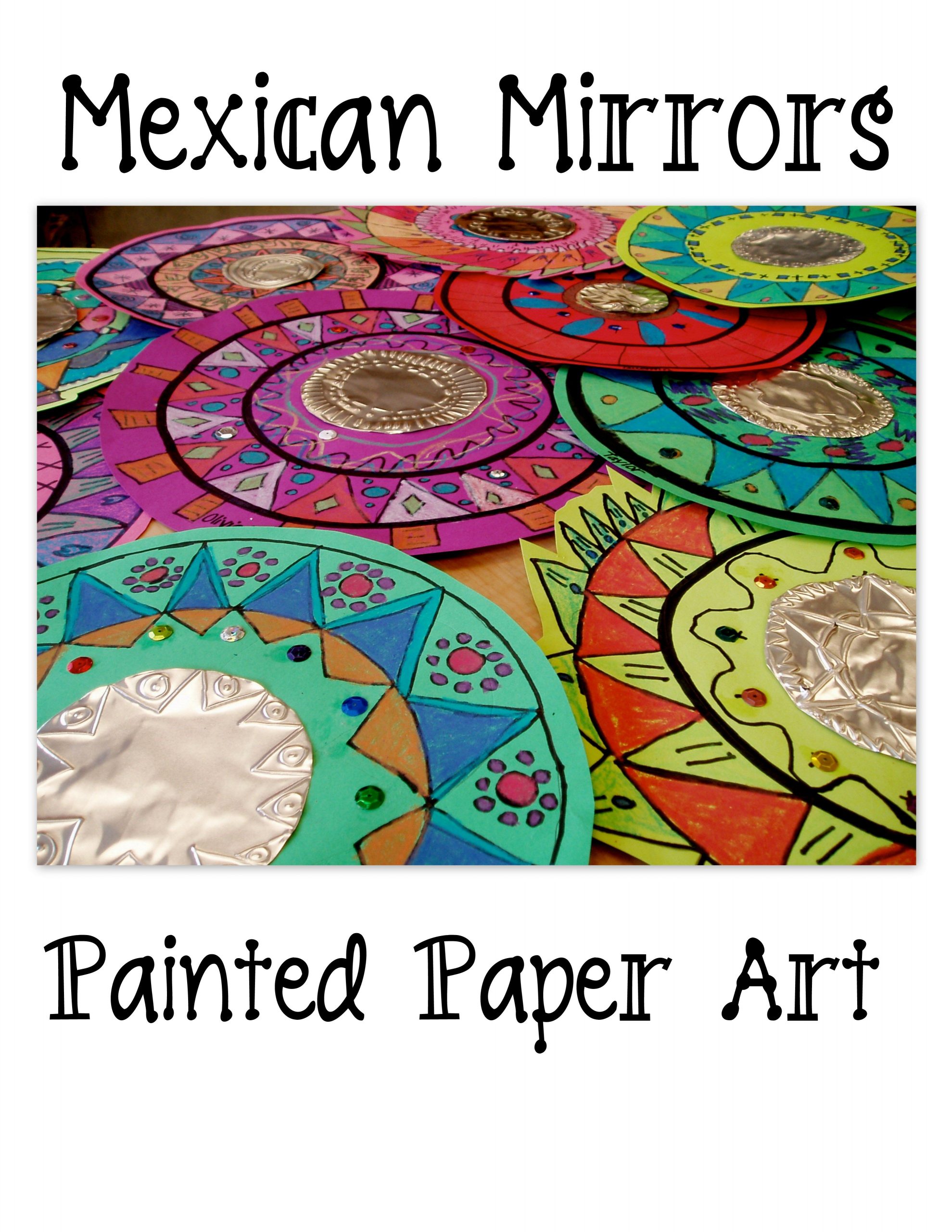 Mandala Painted Designs- With Copper Tooling Addition