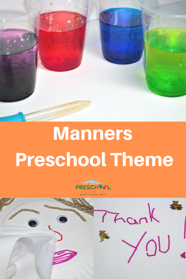 Manners Theme For Preschool