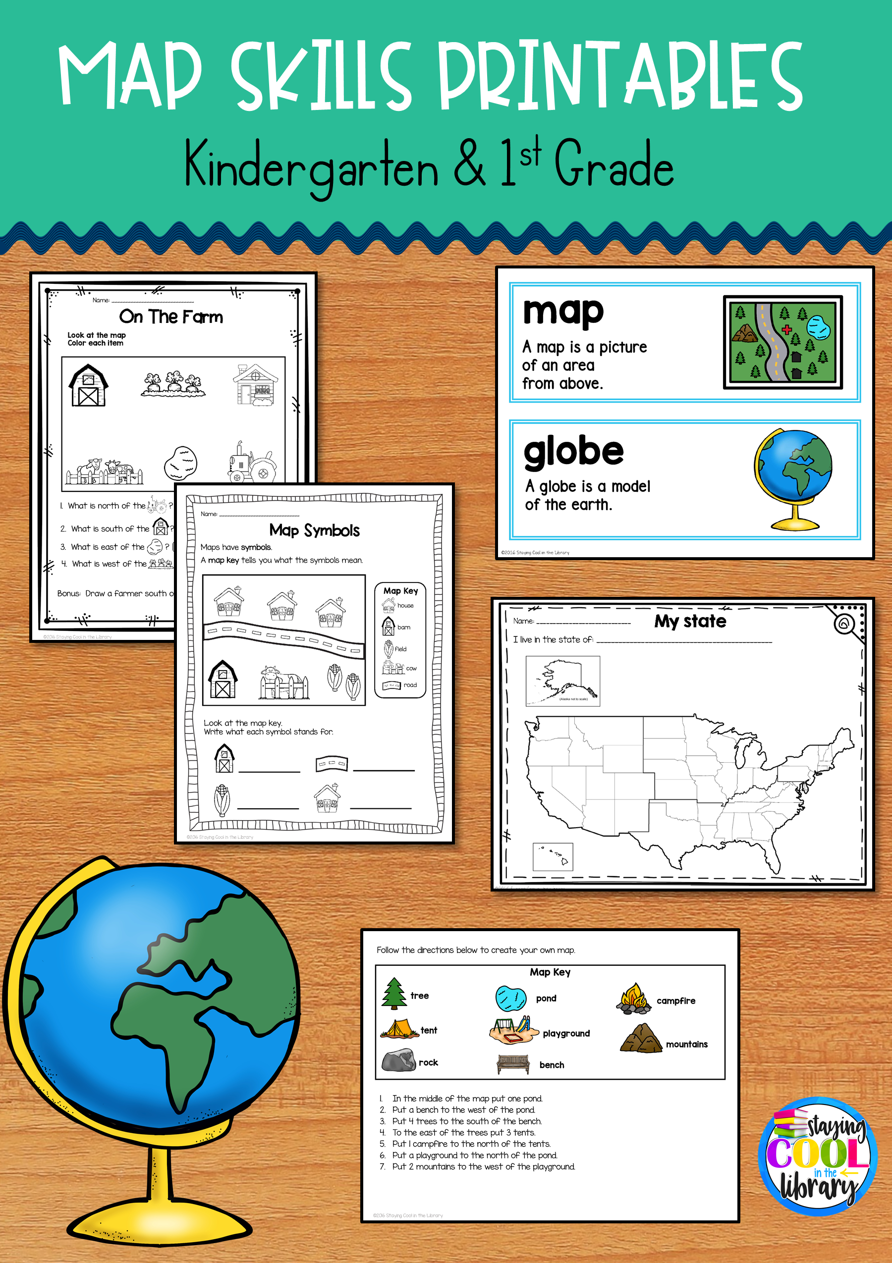 Map Skills - Kindergarten And First Grade | Map Skills